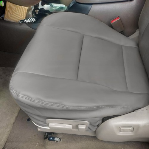 Для Toyota Sequoia 2000 2001-2004 Нижний кожаный чехол сиденья со стороны водителя Серый