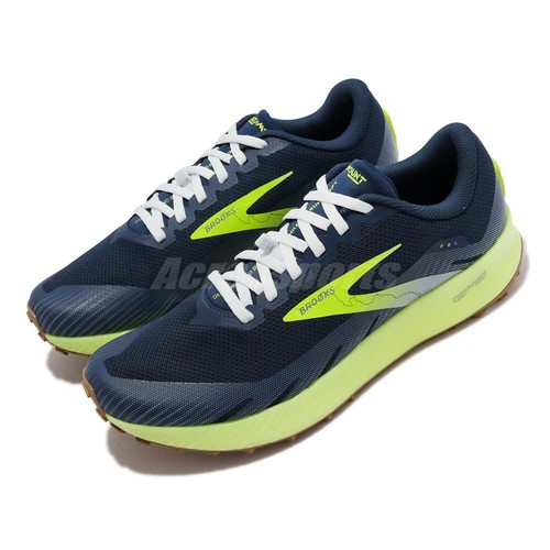 Мужские сверхлегкие кроссовки Brooks Catamount Navy Volt 1103521D-411