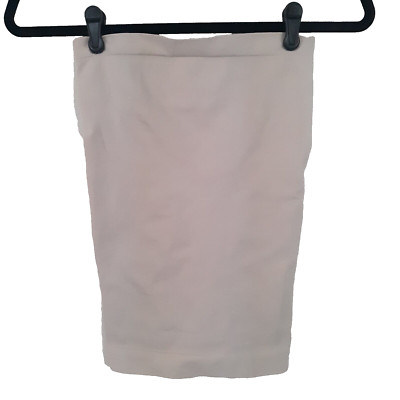 BarelyThere High Waisted Tummy Compression Body Shaper Size XL Beige