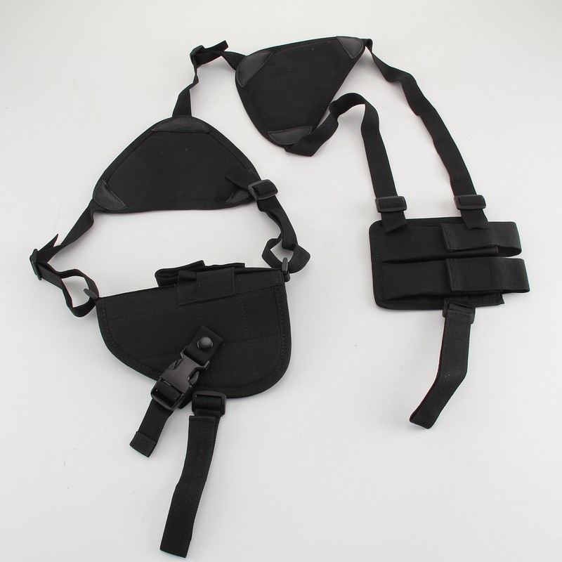Universal Gun Armpit Holster Pouch Bag Horizontal Shoulder Pistol
