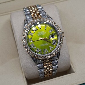 bust down 2 tone rolex