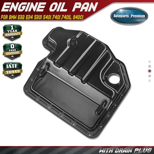 Pan Sump For Bmw E32 E34 530i 540i 740i 740il 840ci V8 4.0/4.4l 93-03