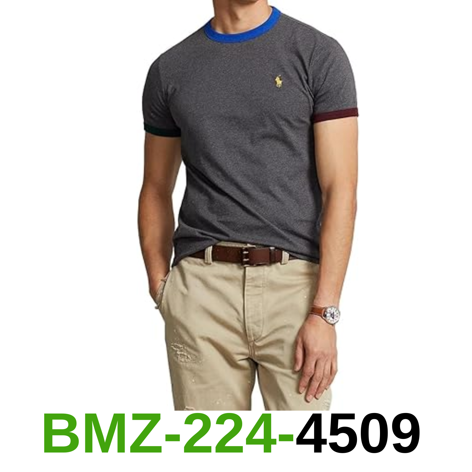 Polo Ralph Lauren Classic Fit Jersey T-Shirt, Barclay Heather Multi, XX-Large