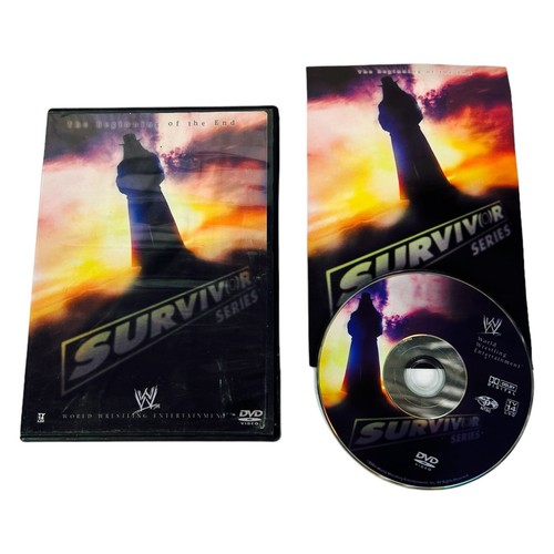 WWE Survivor Series 2005 DVD Complete CIB Insert Tested Orton Batista HBK