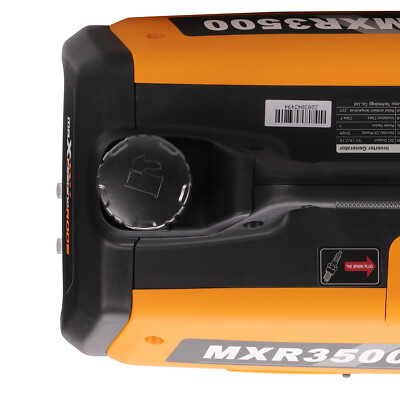 Gas Powered 3500 Watt Portable Inverter Generator 58 dB Low Noise Home Backup