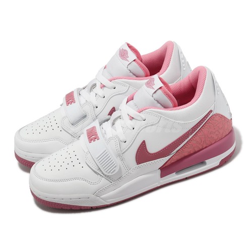 

Nike Air Jordan Legacy 312 Low GS Desert Berry White Kid Повседневная обувь FN3407-161, Белый, Air Jordan Legacy 312 Low Gs