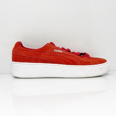 

Женские кроссовки Puma Suede Platform 362223 03 Orange Повседневная обувь, размер 9, Оранжевый, Suede Platform