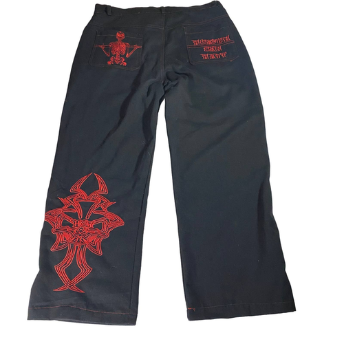 パンツ slight vogue Distressed Kendo Pants M slight vogue Distressed Kendo Pants M