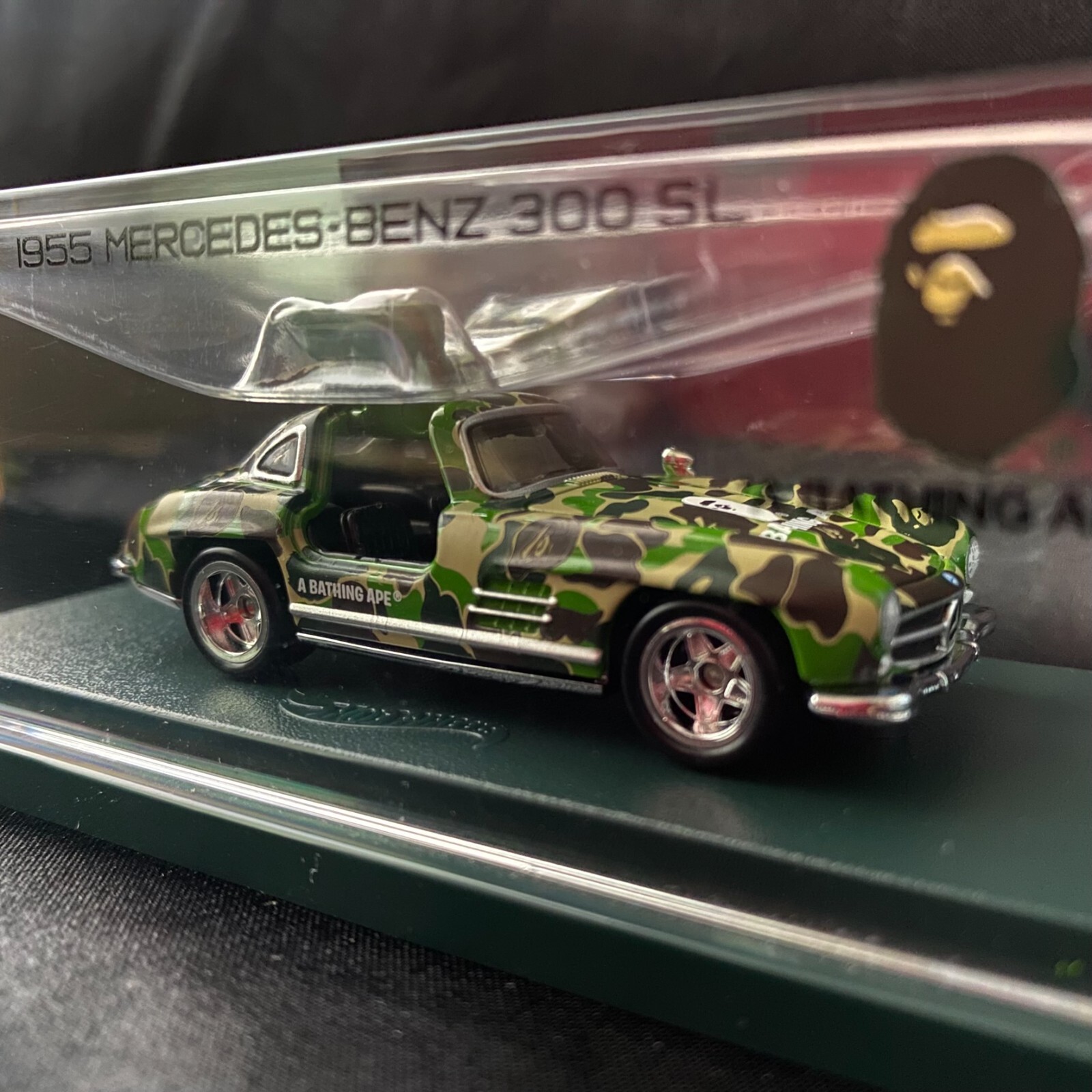 Bape x Hot Wheels 1955 Mercedes-Benz 300 SL Mattel Exlcusive