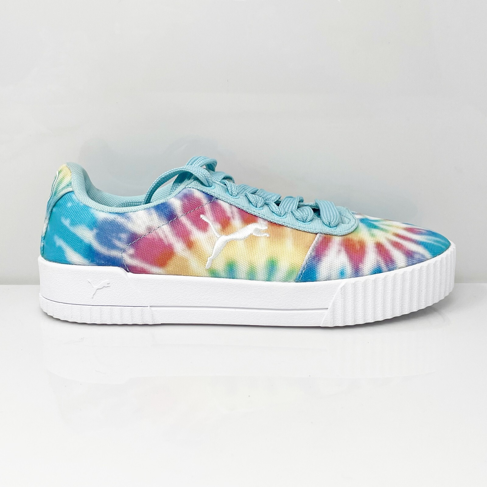 

Puma Girls Carina Summer Cat 375668-01 Синяя Повседневная Обувь Кроссовки Размер 6C, Синий, Carina Summer Cat