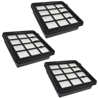 3x HEPA Pre-Motor Filters (HEPA&Foam Pad) for Vax Centrix 3 C89-CX3-B-A Vacuum