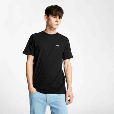 

Футболка Vans Left Chest Logo SS Lifestyle Мужская черная спортивная повседневная футболка, Черный, Vans Left Chest Logo SS Lifestyle T-Shirt