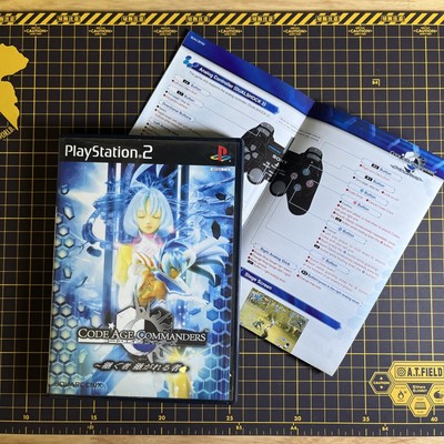 Code Age Commanders PlayStation 2 PS2 Japanese W/English Op Sheet Clean