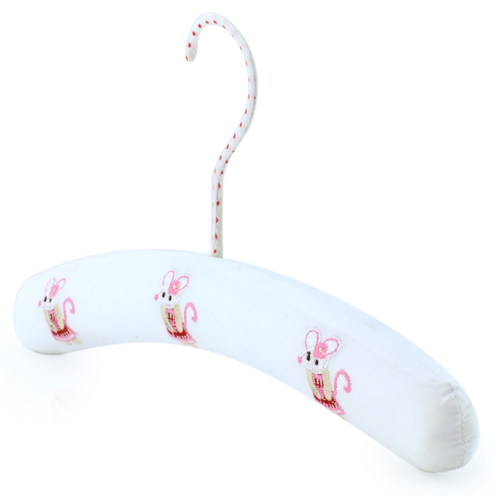 Hangerworld™ 26cm 30cm Childrens Padded Cotton Hangers Baby Clothes