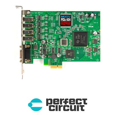 MOTU PCIe-424 PCI Card Upgrade AUDIO INTERFACE - USED - PERFECT CIRCUIT