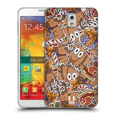 HEAD CASE DESIGNS CHRISTMAS PRINTS SOFT GEL CASE FOR SAMSUNG PHONES 2