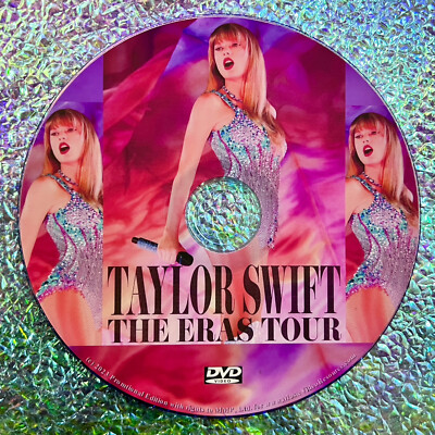TAYLOR SWIFT THE ERAS TOUR DVD (EXTENDED VERSION-Concert Film 2023) OVER 3 HOURS