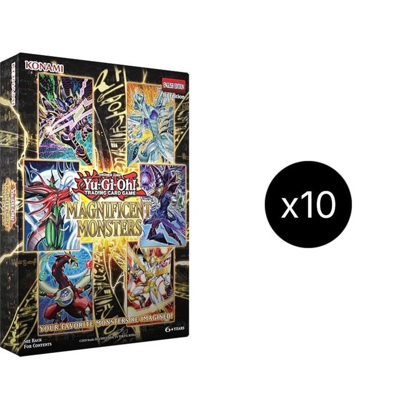 Yugioh Magnificent Monsters Display Box (10 Mini Boxes) Factory