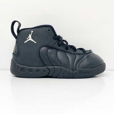 

Черные баскетбольные кроссовки Nike Boys Air Jordan Jumpman PB 909418-021, размер 7C, Черный, Air Jordan Jumpman Pro BT