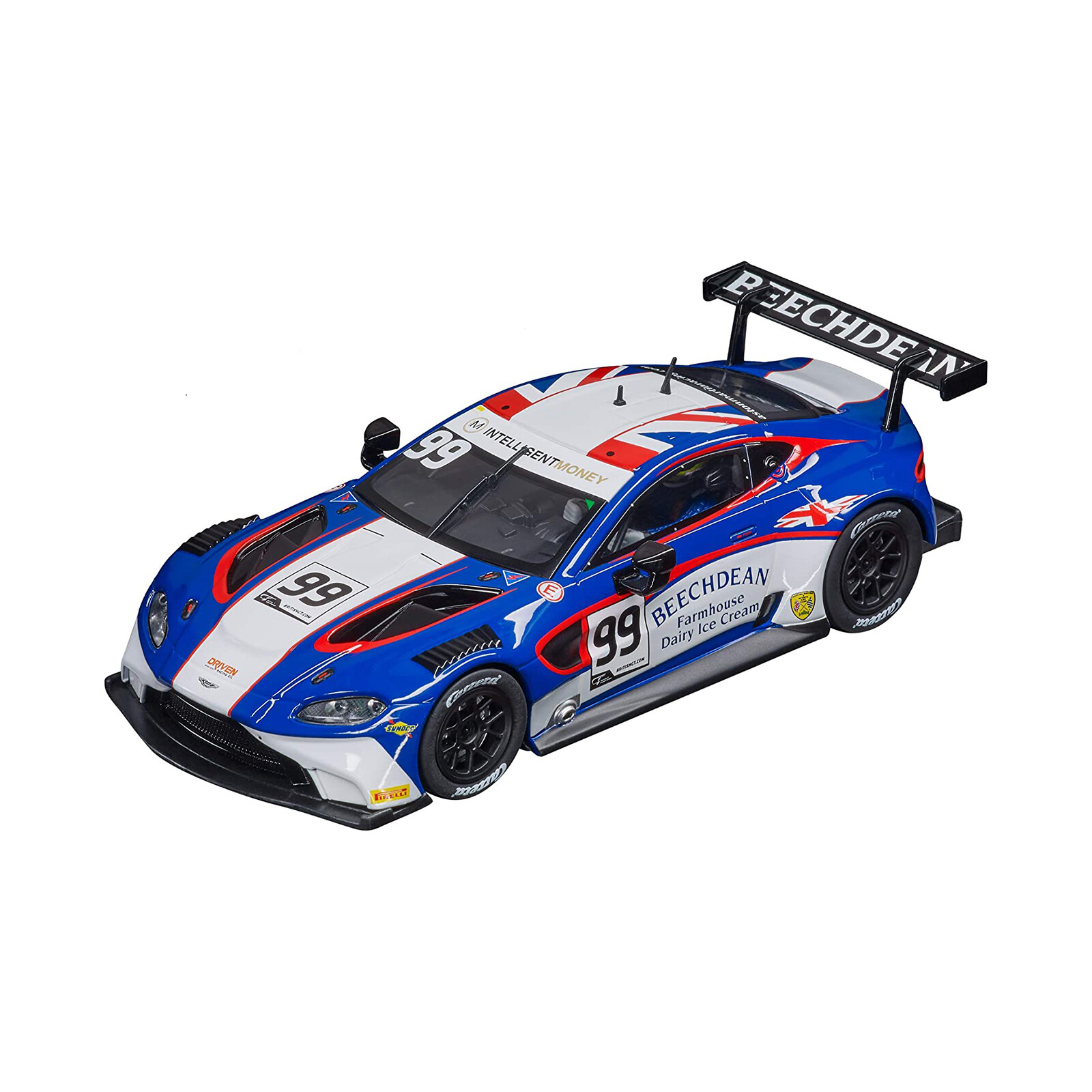 Carrera Digital 132 Aston Martin Vantage GT3 Beechdean Racing Team № 99 НОВЫЙ