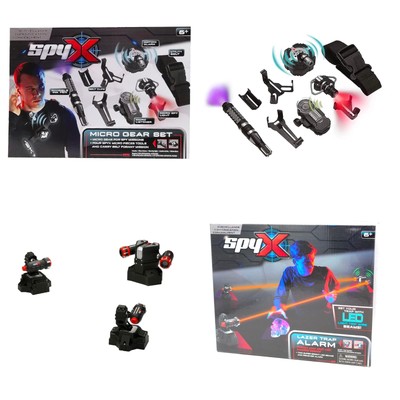 MUKIKIM SpyX/Micro Gear Set + Lazer Trap Alarm - 4 Must-Have Spy Tools Attach...