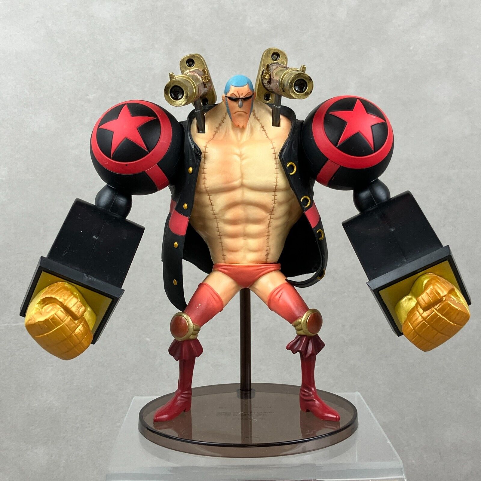 Bandai One Piece Film Z Franky Super Styling Anime Figure Bandai One Piece Film Z Franky Super Styling Anime Figure
