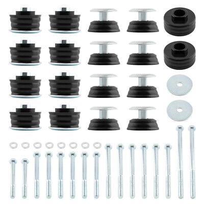 Body Cab Mount Bushings Kit For Ford F250 F350 Super Duty KF04060BK 2008-2016