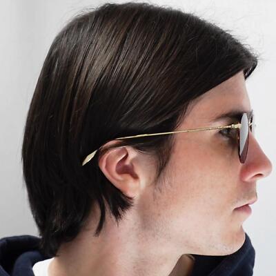 Pre-owned Oliver Peoples Sunglasses Coleridge Ov1186s 530552 Gold Tortoise G-15 Green