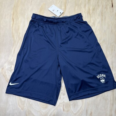 NEW SM UConn Huskies Nike Fly Short 2.0 Elite Dri Fit Practice Shorts Blue