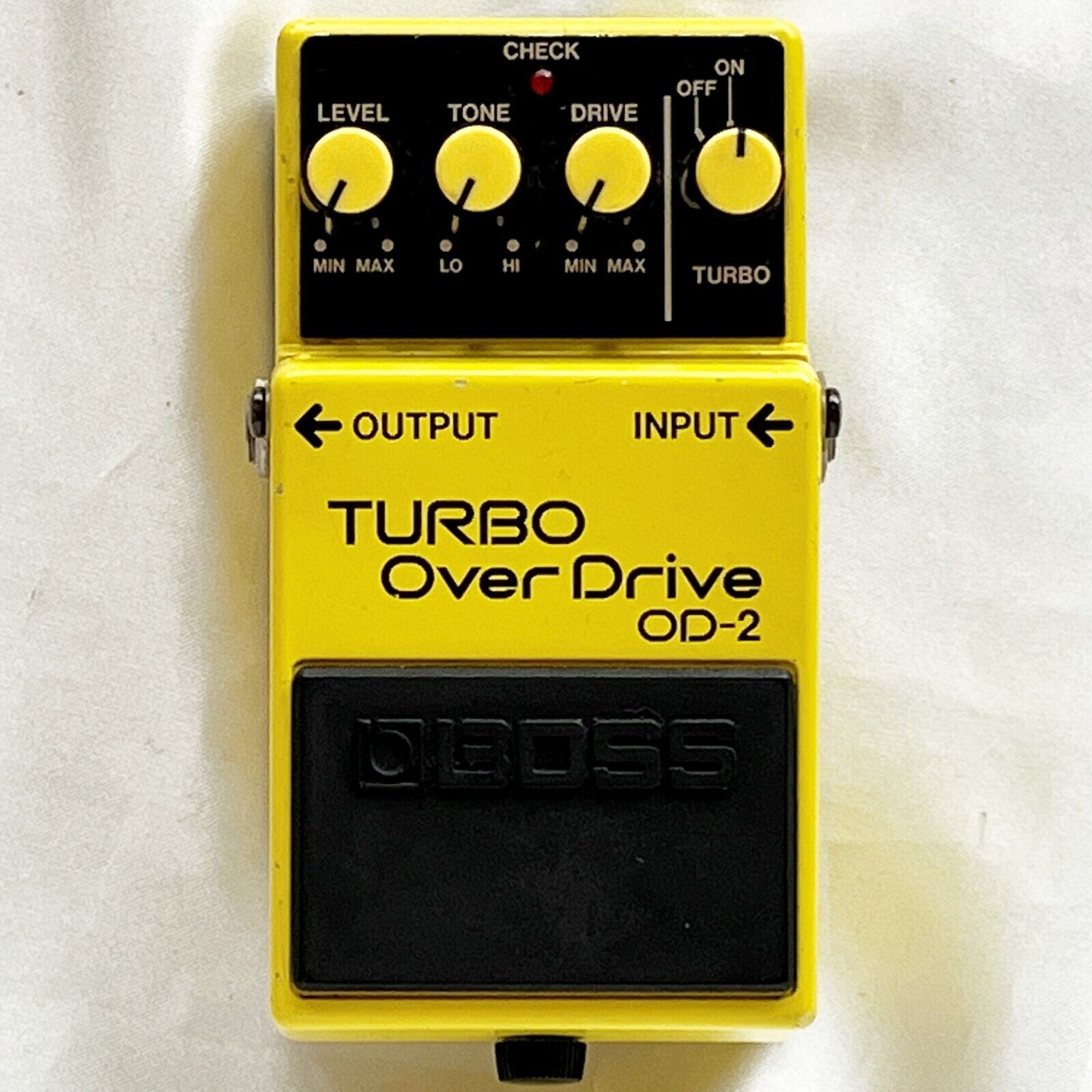 Boss Turbo Overdrive OD-2 1988 Made in Japan Vintage Pedal Boss Turbo Overdrive OD-2 1988 Made in Japan Vintage Pedal