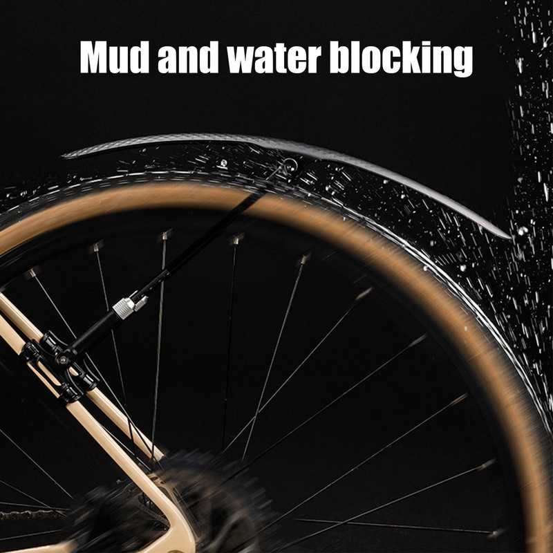 Mountain Road Bike Bicycle Cycling Tire Front Rear Mudguard Fender Set Mud Guard