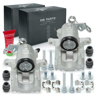 2x Bremssattel Bremszange hinten links + rechts Audi Seat Skoda VW ohne Pfand