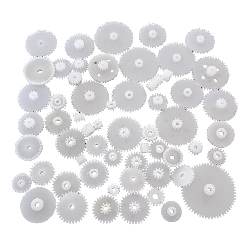 58Pcs Modulus 0.5 Assortment DIY RC Car Robot Toy Motor