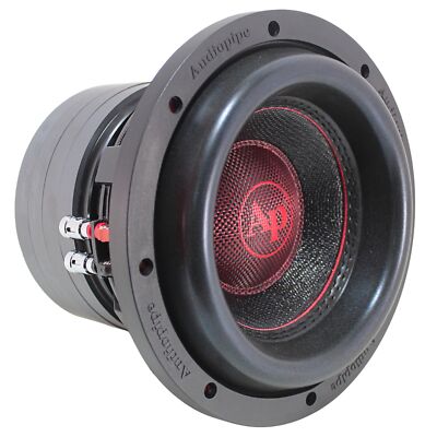 Audiopipe 8" 1000W Max Dual Voice Coil 4 Ohm Quad Stack Magnet Subwoofer