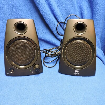 Logitech Z130 PC Speakers, Full Stereo Sound, Strong Bass, 3.5mm Input - Black