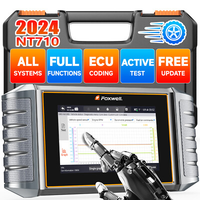 FOXWELL NT710 for NISSAN Bidirectional Car OBD2 Scanner Diagnostic E-CU Coding