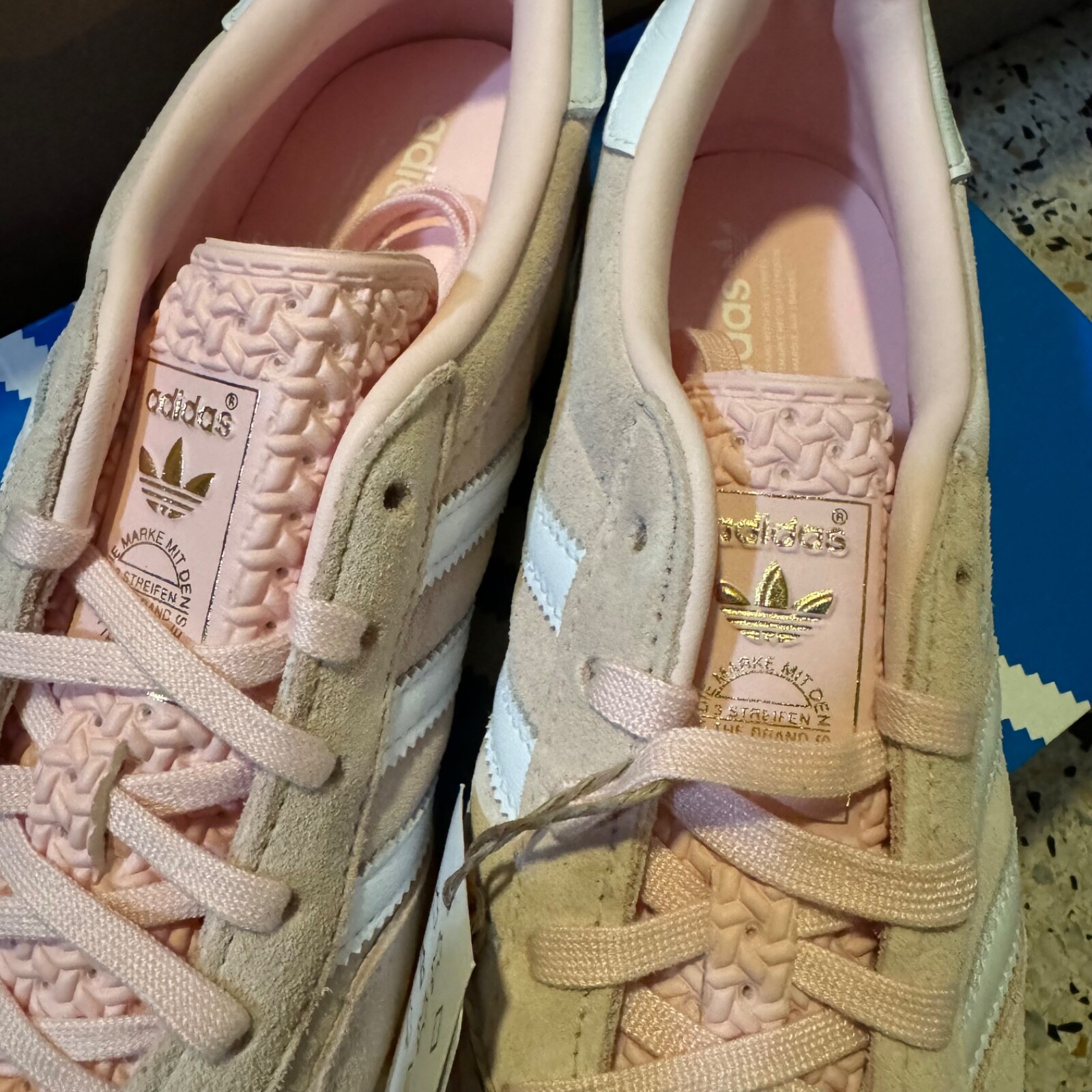 Pre-owned Adidas Originals Adidas Gazelle Indoor ‘sandy Pink Gum'size Women Size 5.5-11 Ih5484