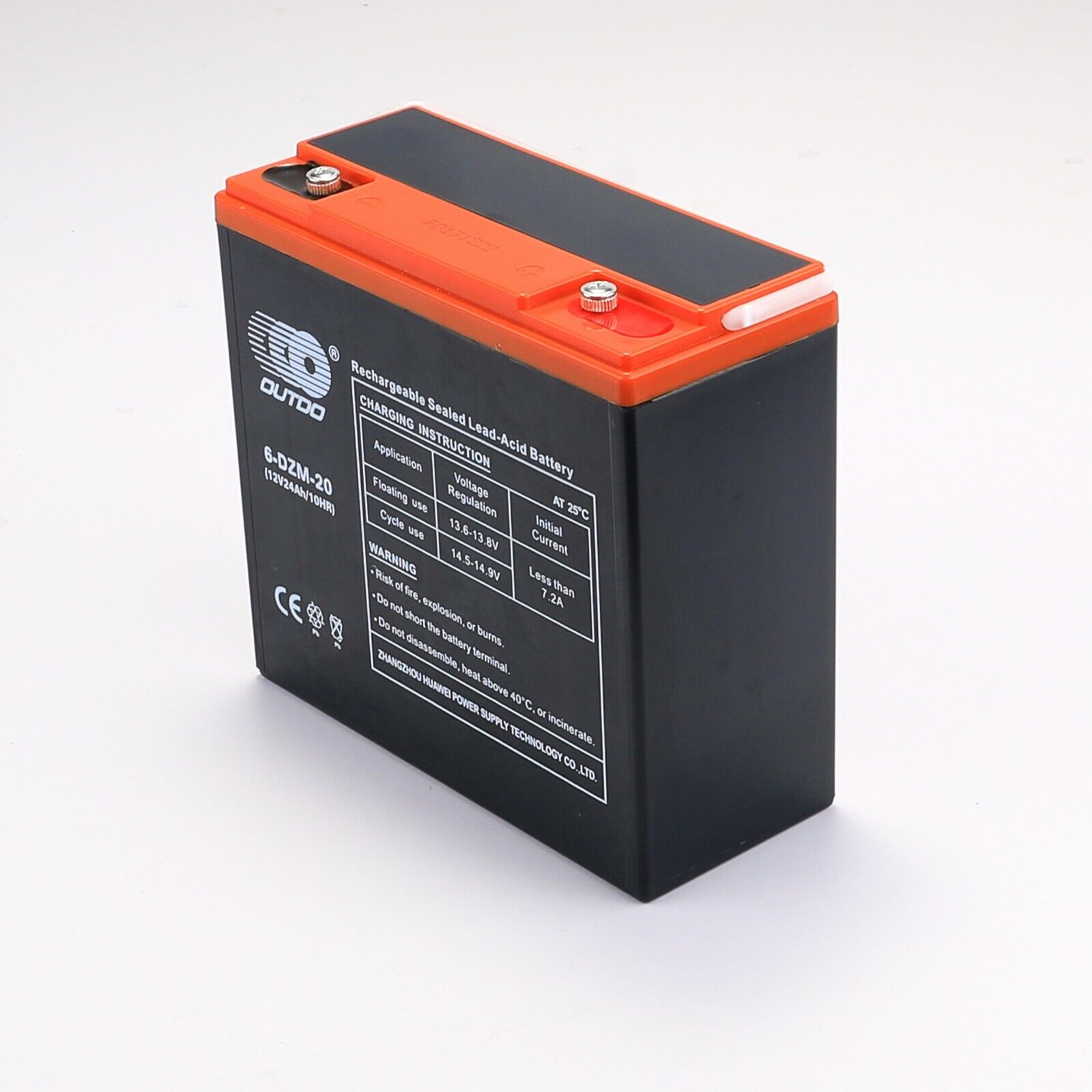 6DZM20 12V 20Ah Rechargeable Scooter Battery Replaces 6-dzm 6DZM20 12V 20Ah Rechargeable Scooter Battery Replaces 6-dzm