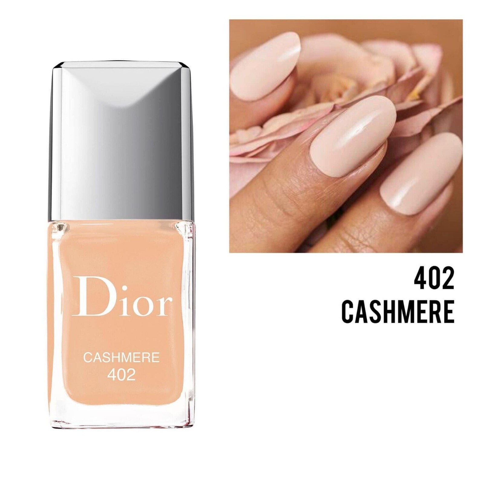 Dior Nail Polish 402 Cashmere Dior Vernis Nail Varnish Gel Lacquer NEW