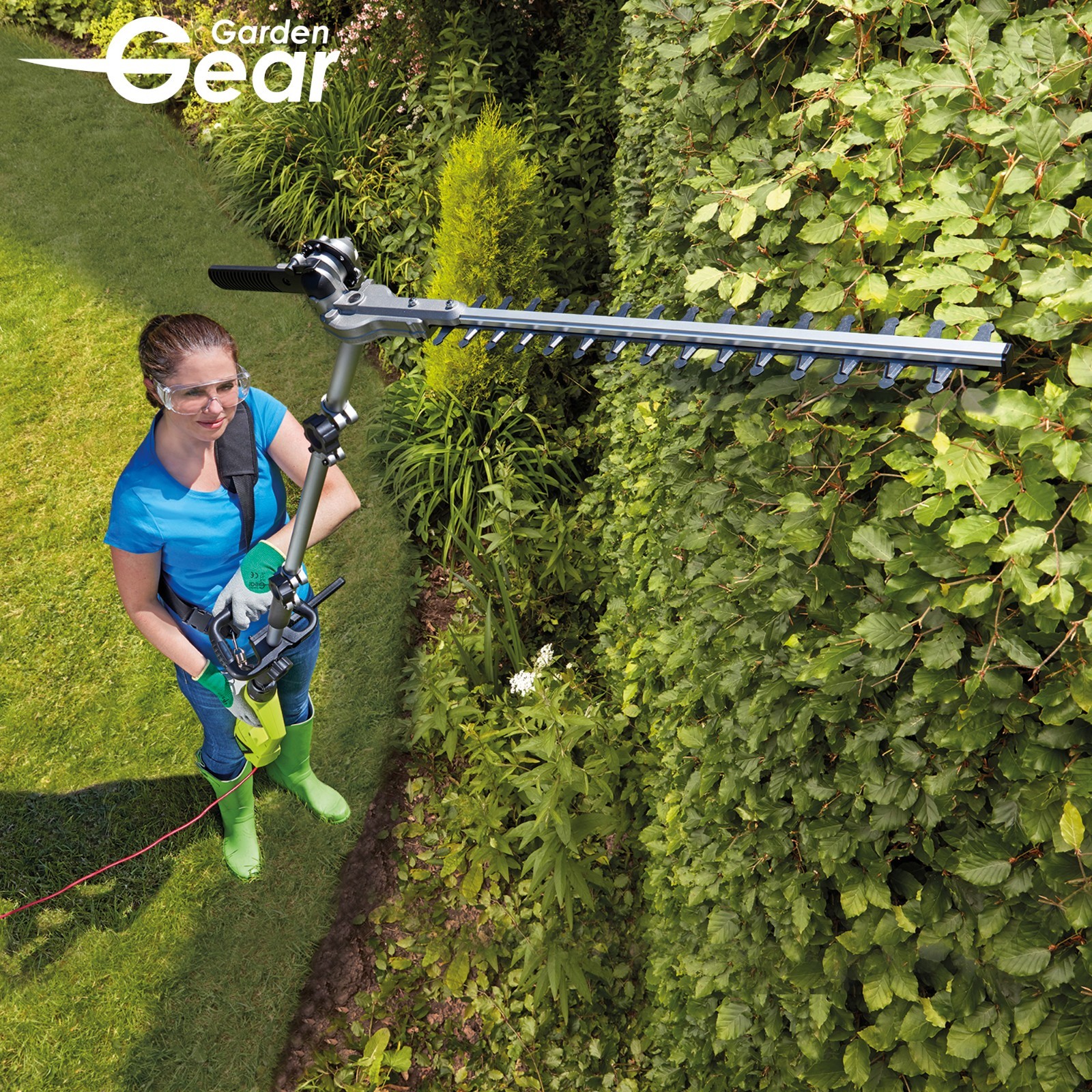 corded pole hedge trimmer
