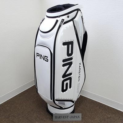 PING HOFFER TOUR ゴルフバッグ ホワイト PING HOFFER TOUR ゴルフバッグ ホワイト PING HOFFER TOUR