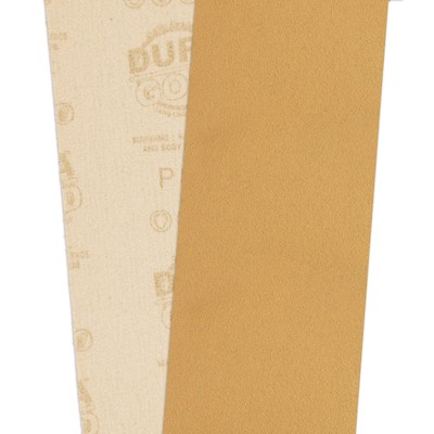 Dura-Gold 150 Grit Gold Longboard Sandpaper Roll 2-3/4" Wide, 12yds, Hook & Loop
