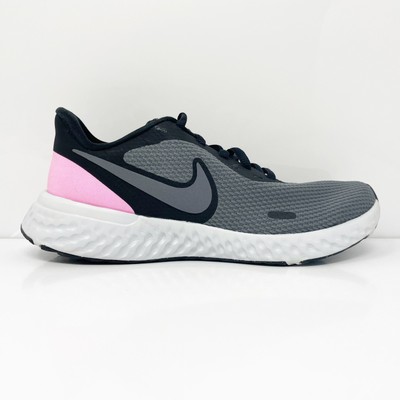 

Nike Womens Revolution 5 BQ3207-004 Серые кроссовки для бега, размер 5,5, Серый, Revolution 5