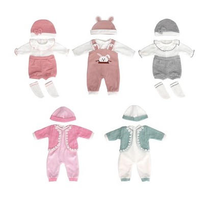 Accessoires de vêtements de poupée bébé avec chapeau Party Favor pour le jeu