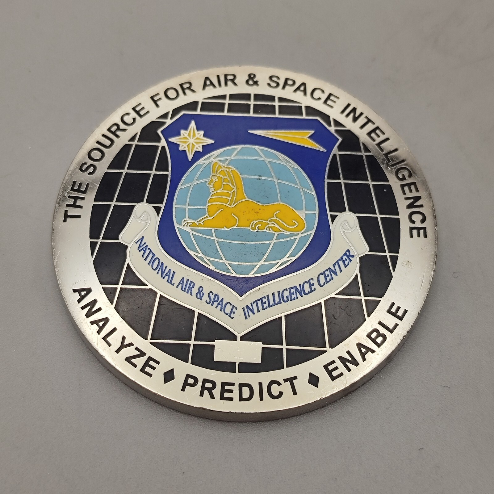 米国国家航空宇宙情報センター NASIC 司令官 チャレンジコイン $_57.JPG?set_id=880000500F