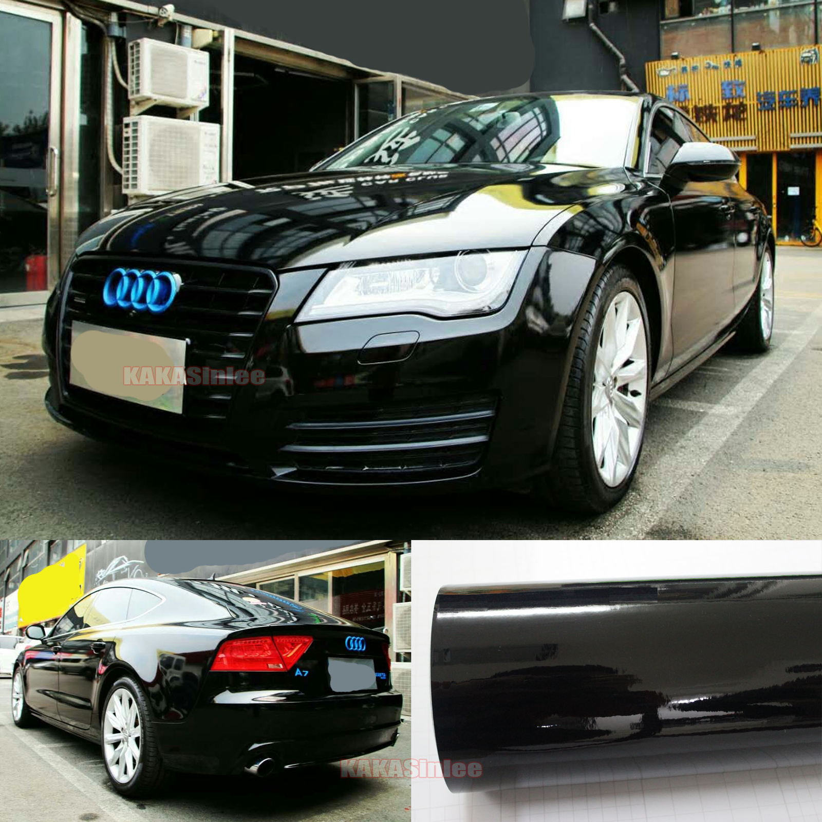 Smooth Stretch Metal Mirror Chrome Car Paint Vinyl Wrap