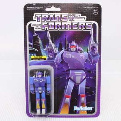 W2 Super 7 Reaction Transformers RUMBLE Action Figure