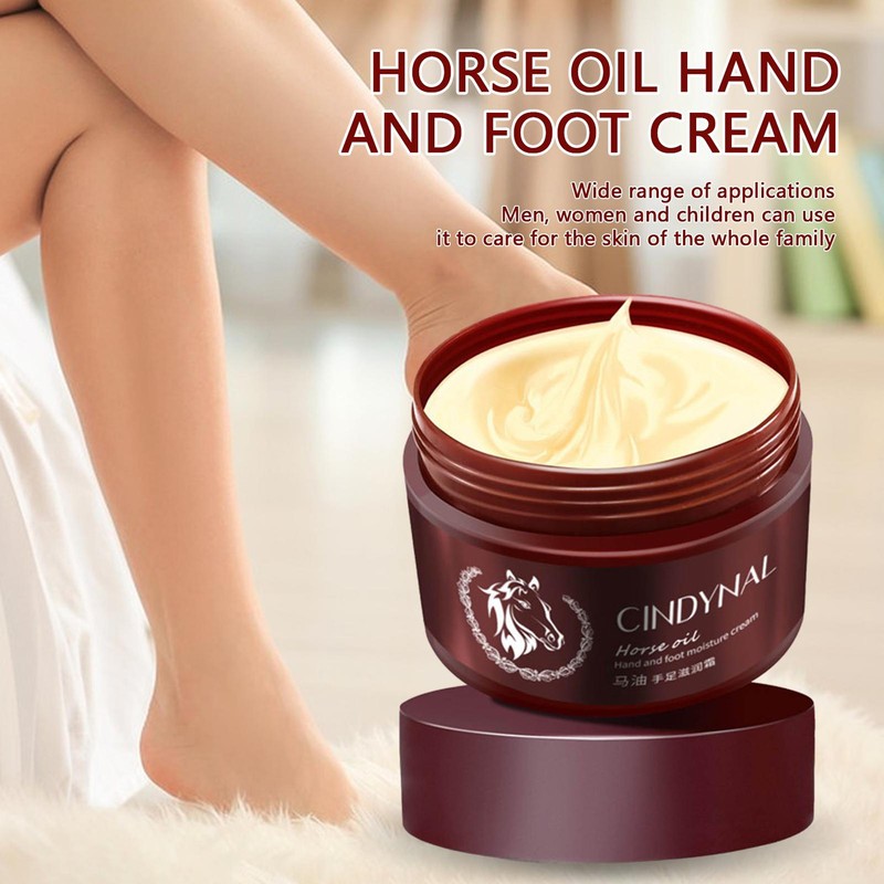 Horse Oil Hand And Foot Cream Anti-Chapping Skin Repairing Moisturizer Balm