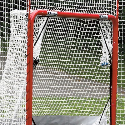 EZGoal 2 in. Folding Steel Hockey Goal with Backstop - Shooter Tutor & Target...