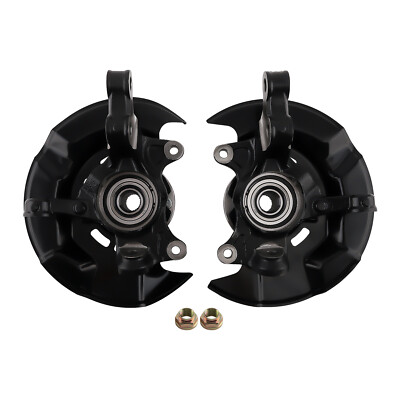 Front Steering Knuckles & Wheel Hub Bearings for Toyota Corolla Matrix 14-2018